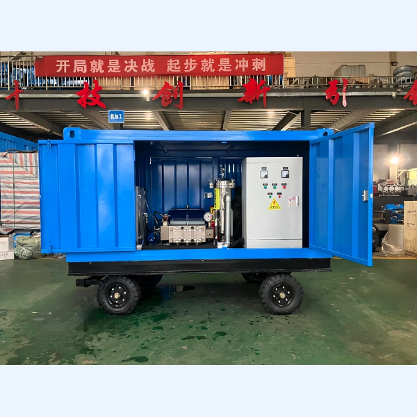 電驅(qū)100MPa工業(yè)列管高壓清洗設(shè)備